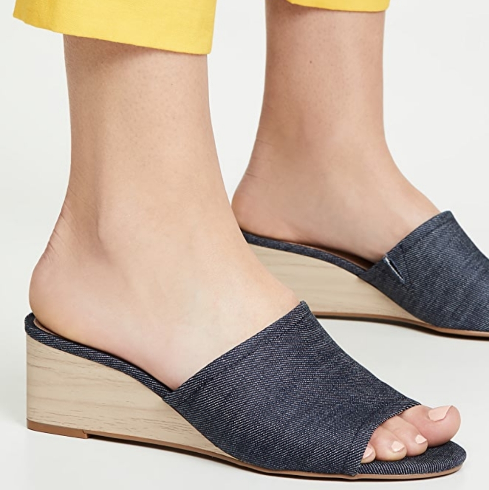 Steve Madden Demin Lemur wedges